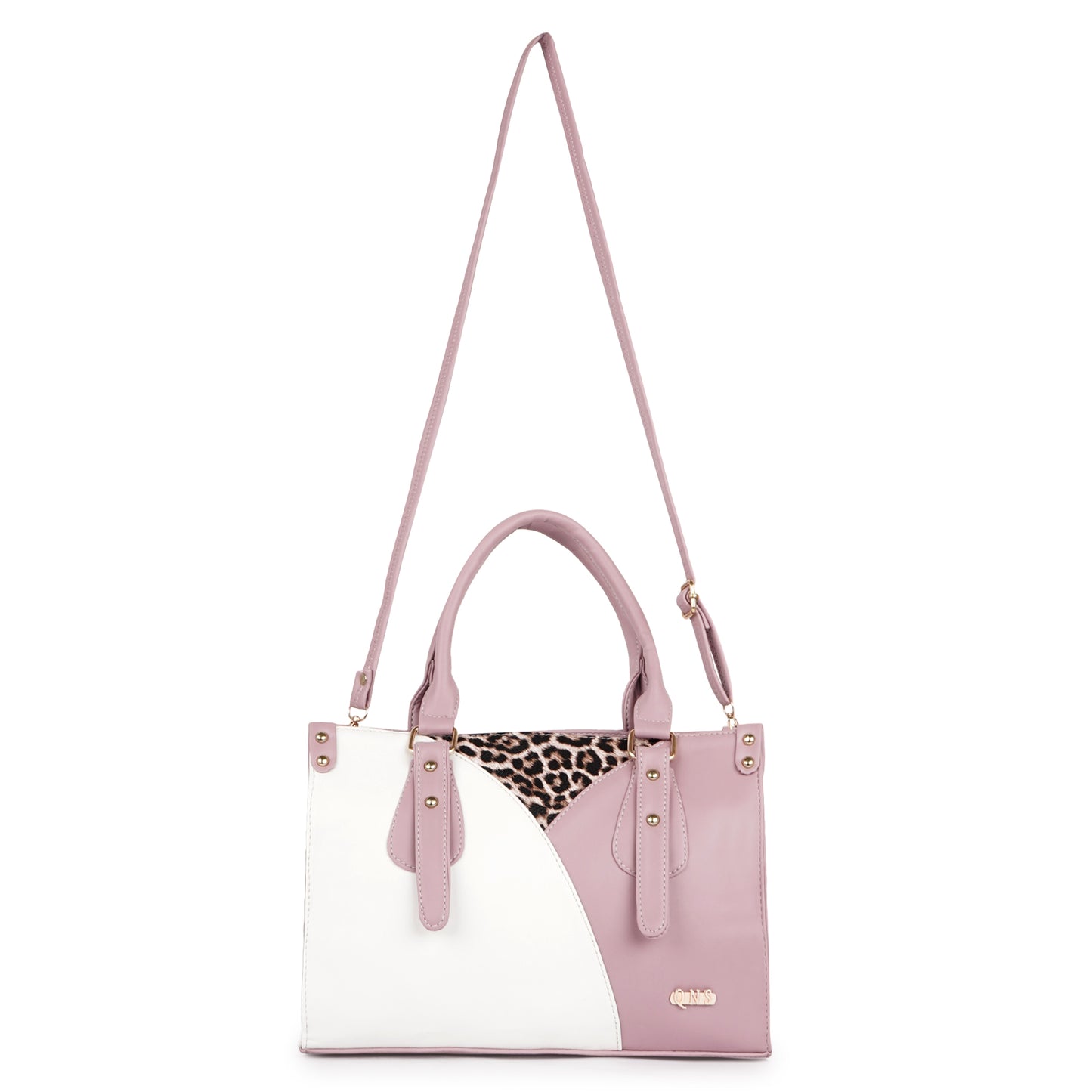 Naira Handbag – Luxe Leopard Panel