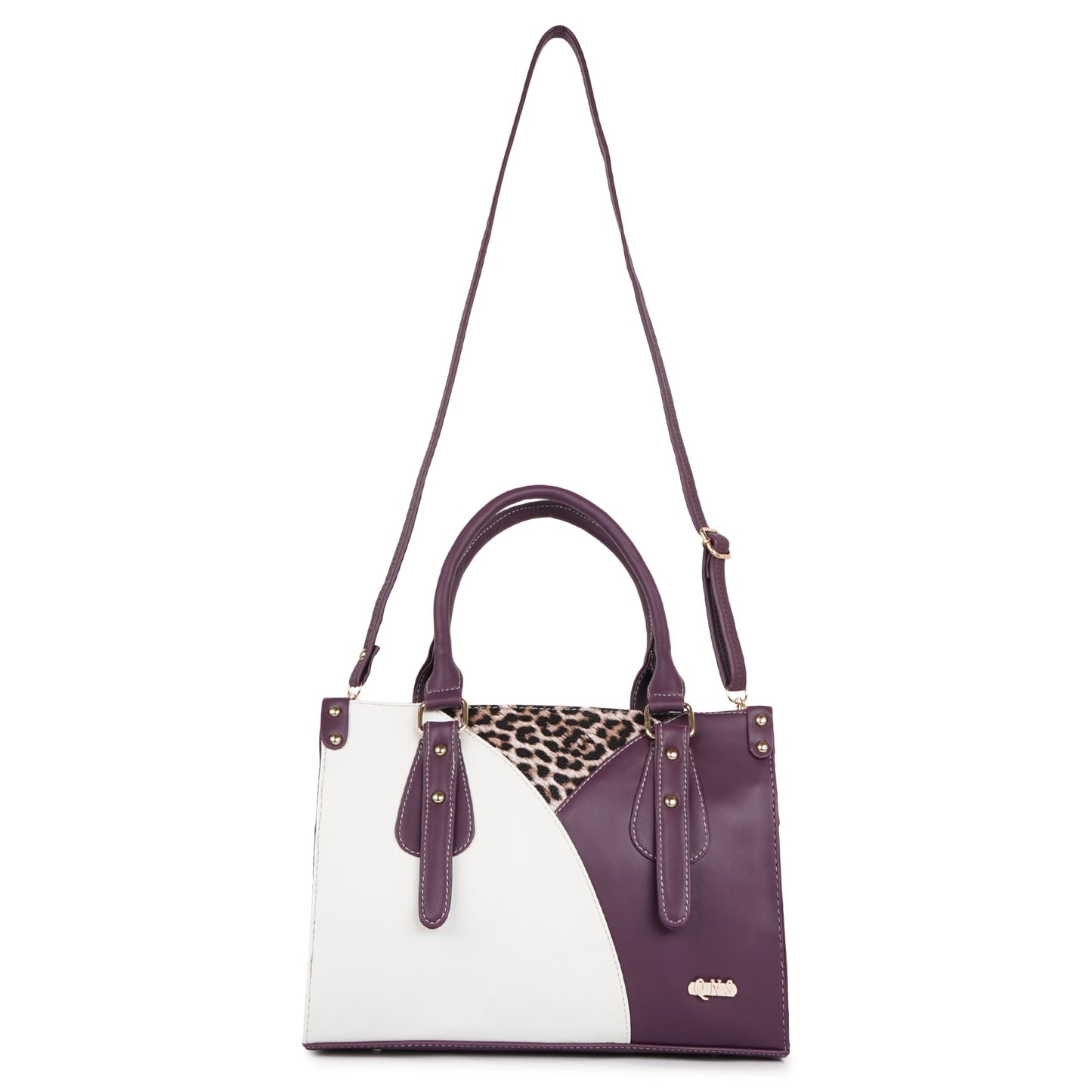 Naira Handbag – Luxe Leopard Panel