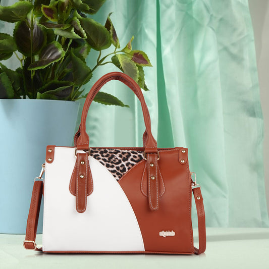 Naira Handbag – Luxe Leopard Panel