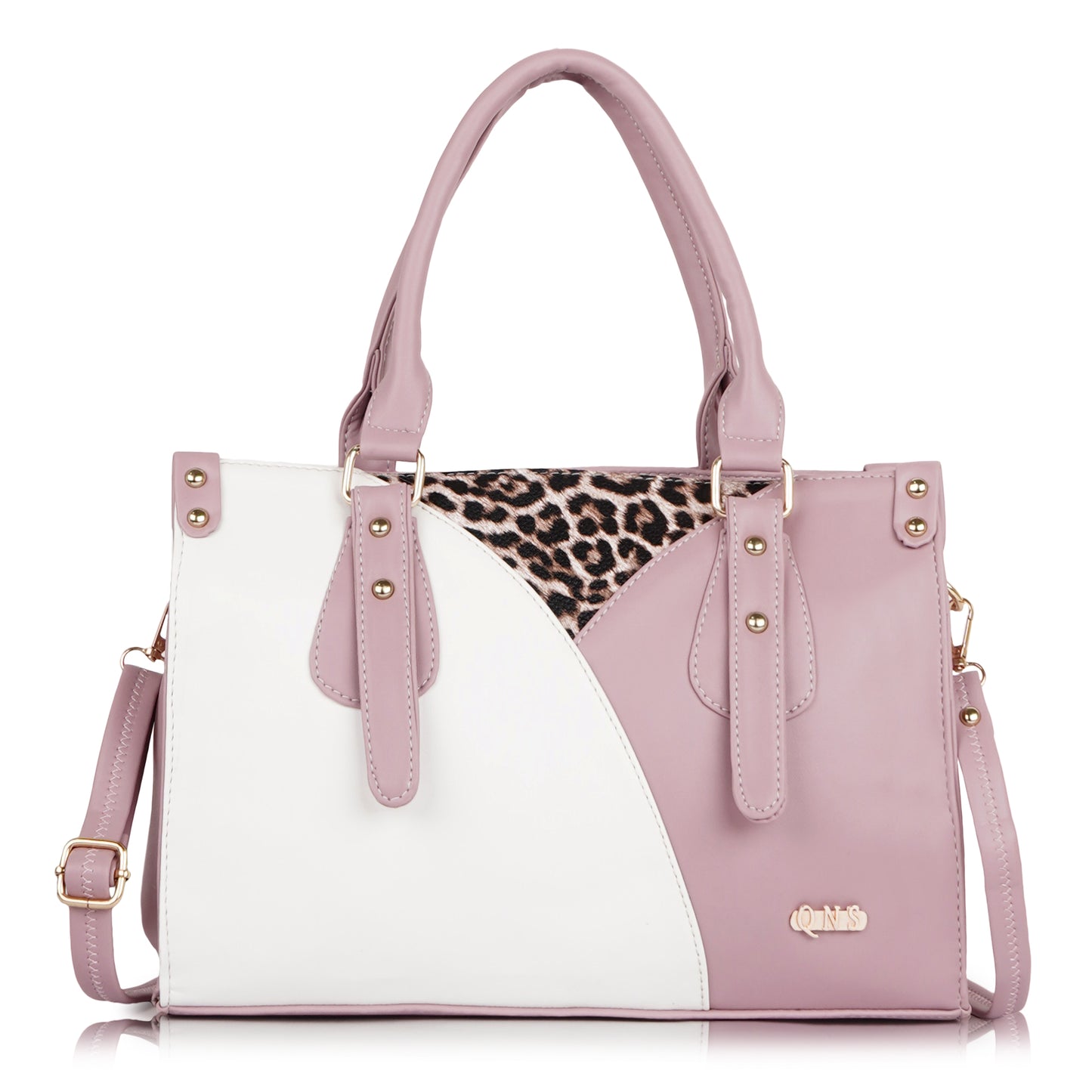 Naira Handbag – Luxe Leopard Panel