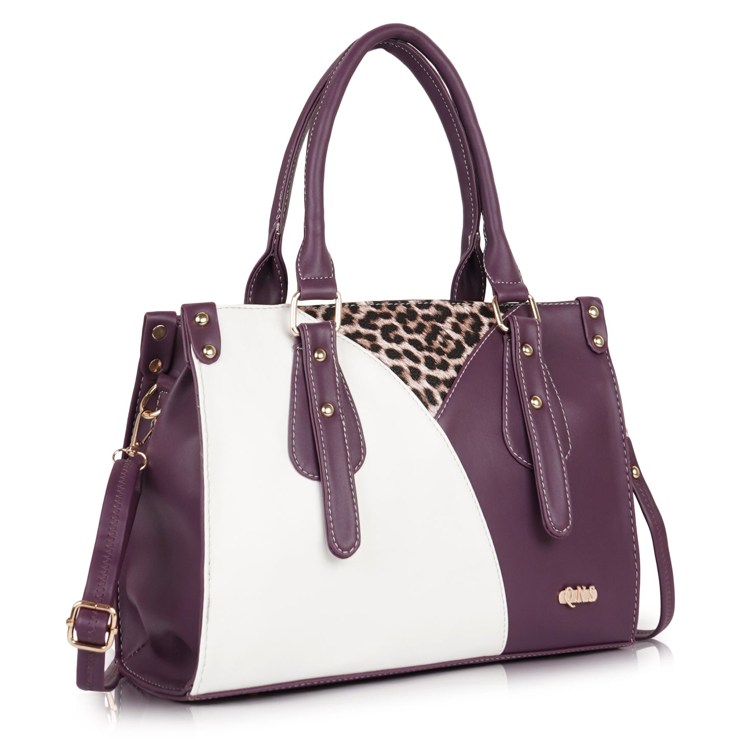 Naira Handbag – Luxe Leopard Panel