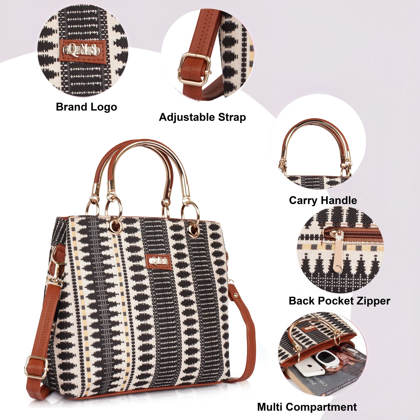 Alia Handbag – Crafted Elegance Panel