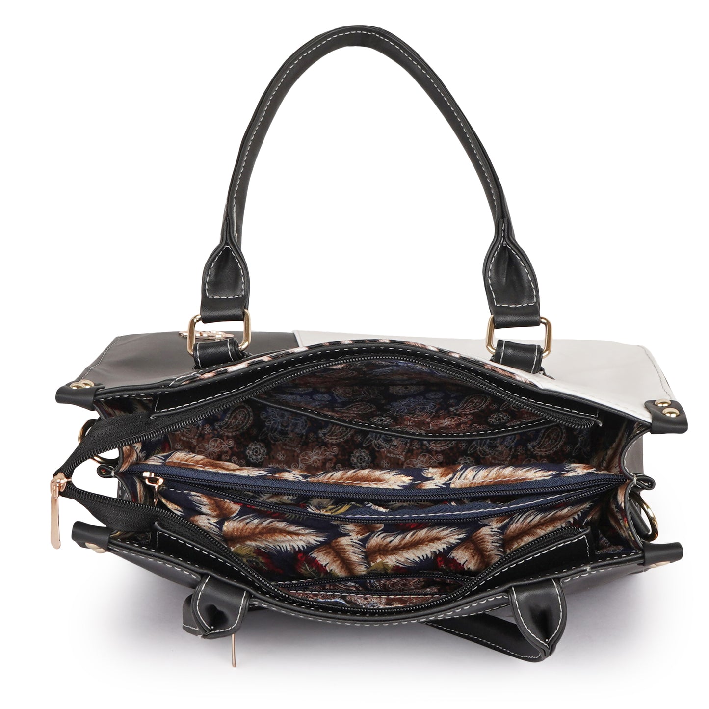 Naira Handbag – Luxe Leopard Panel