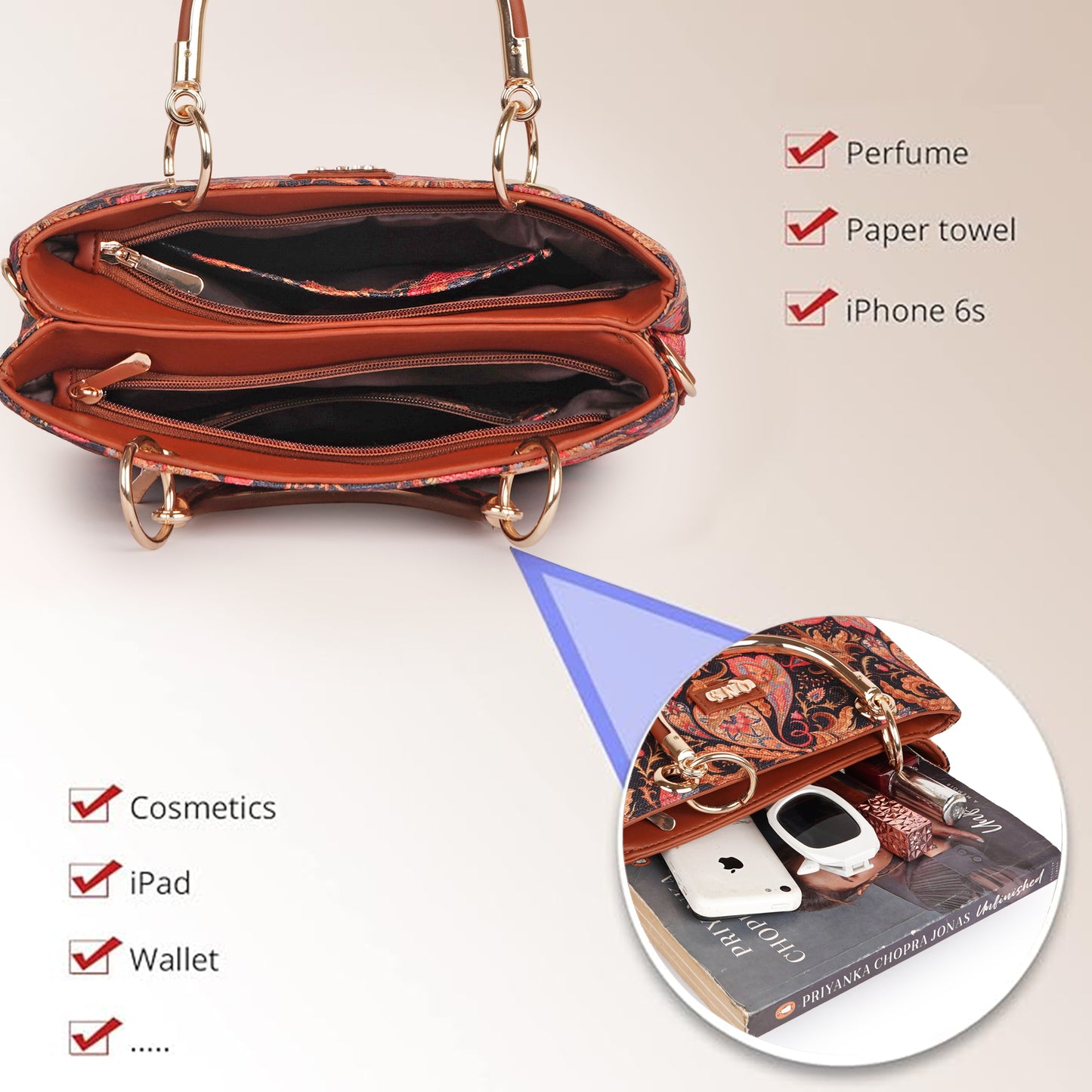 Alia Handbag – Crafted Elegance Panel