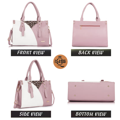 Naira Handbag – Luxe Leopard Panel