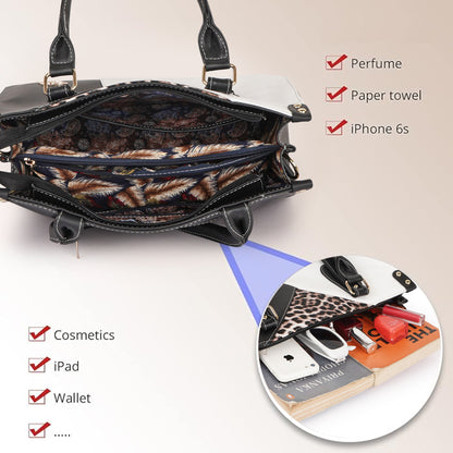 Naira Handbag – Luxe Leopard Panel