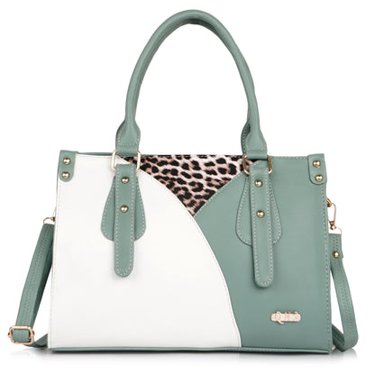 Naira Handbag – Luxe Leopard Panel