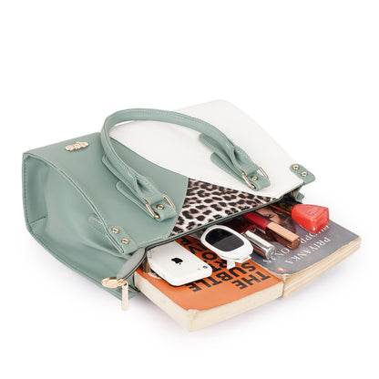 Naira Handbag – Luxe Leopard Panel