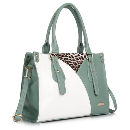Naira Handbag – Luxe Leopard Panel