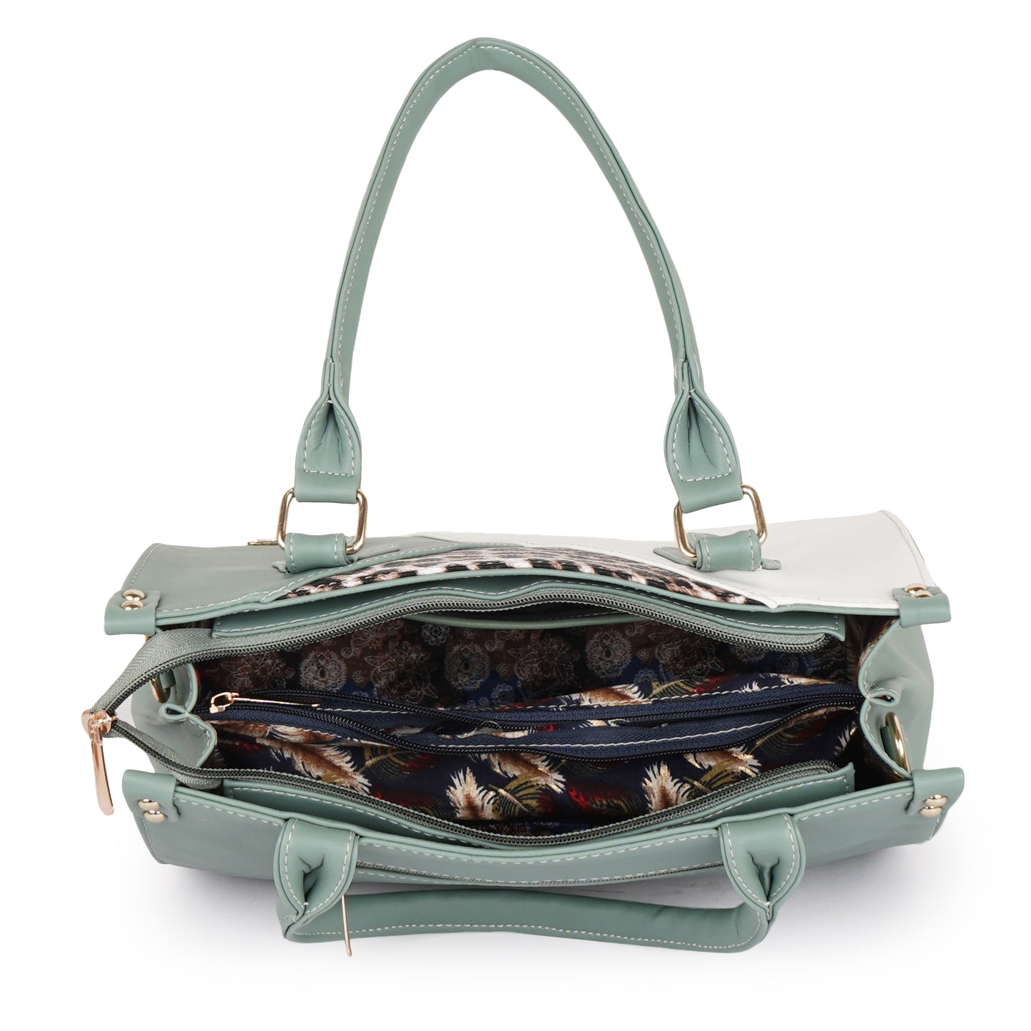 Naira Handbag – Luxe Leopard Panel