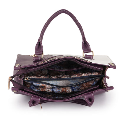 Naira Handbag – Luxe Leopard Panel
