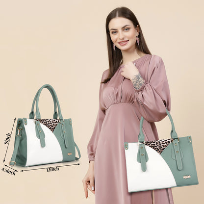 Naira Handbag – Luxe Leopard Panel